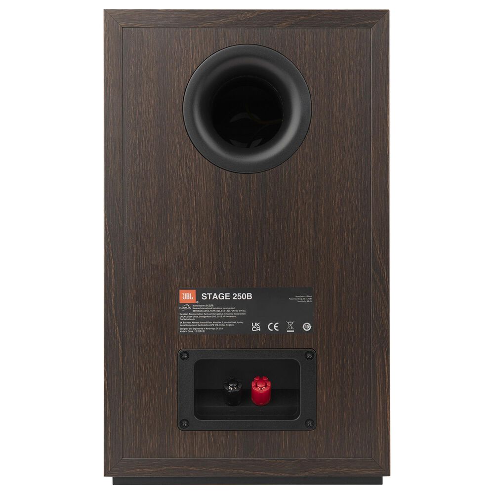 JBL 5.25 Bookshelf Loudspeaker + 8 Floorstanding Loudspeaker + 4.5 Center Channel Loudspeaker in Espresso + 12&quot; Powered Subwoofer in Latte + 7.2 Channel AV 8K Receiver in Black, , large