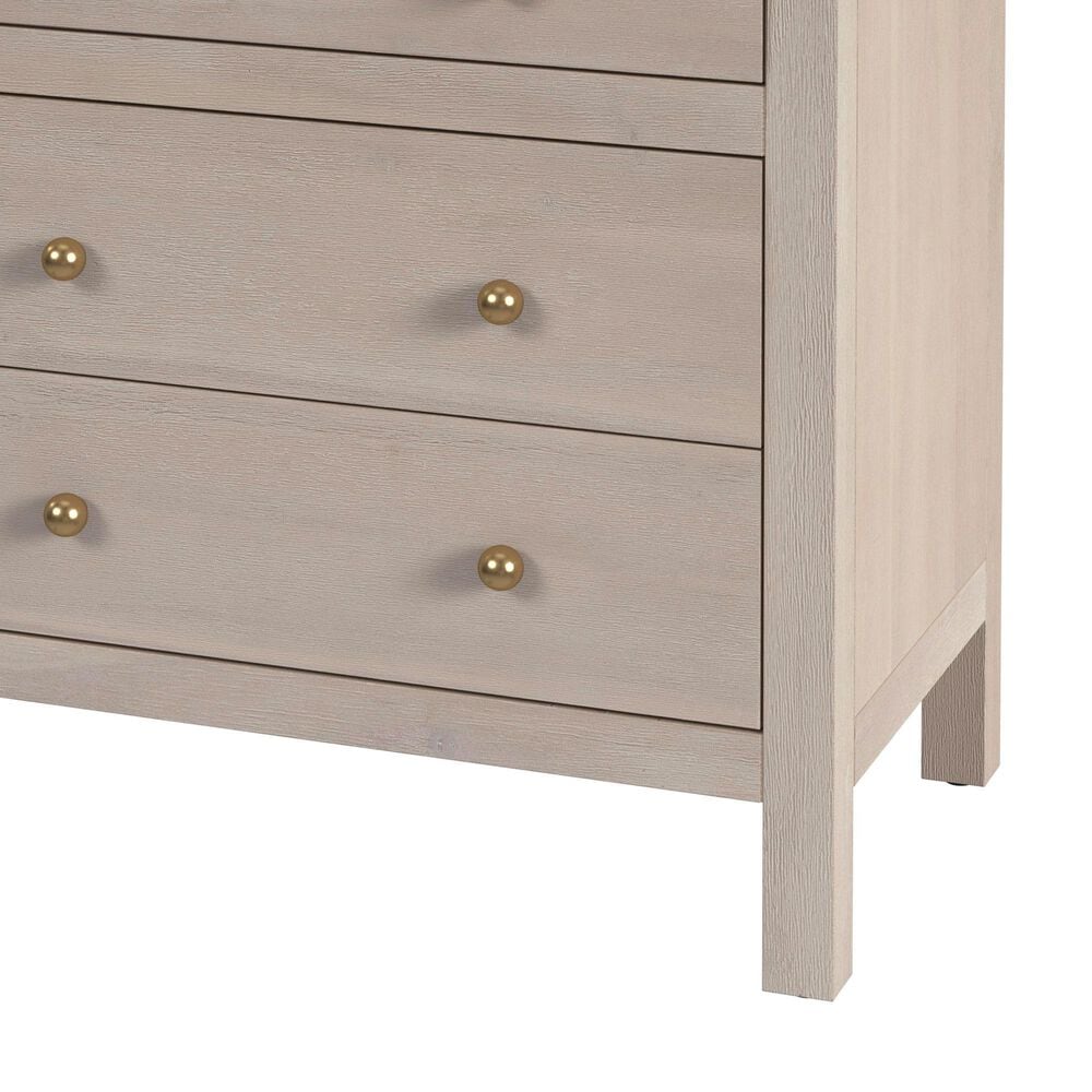Butler Specialty Company Nora 3 Drawer Nightstand in Antique Taupe, , large