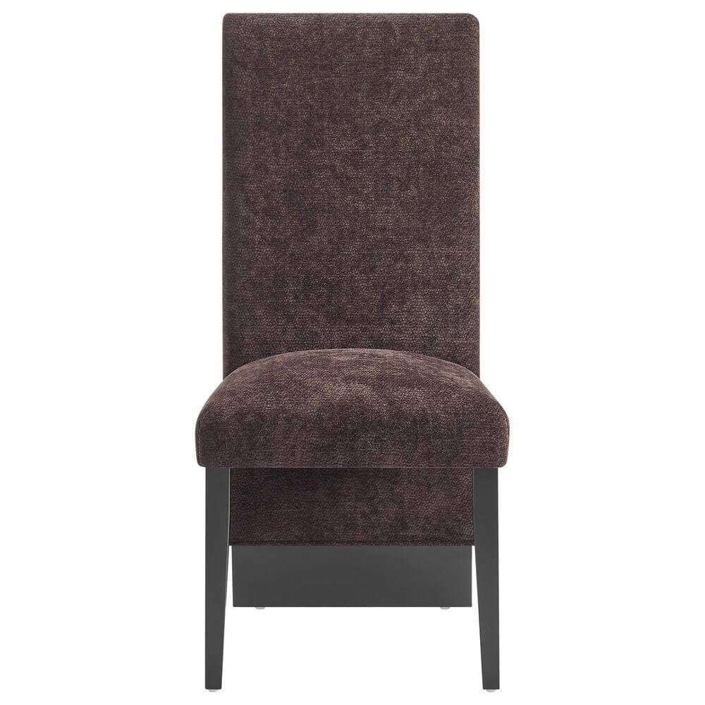 Modern Market Upholstered Side Chair in Brown, , large