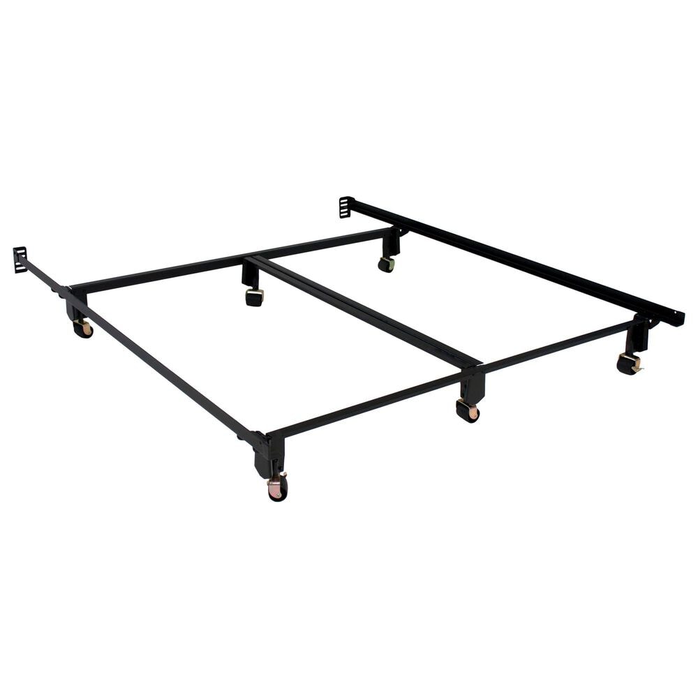 Home by Hollywood Twin Inst-a-Matic Bed Frame in Black, , large