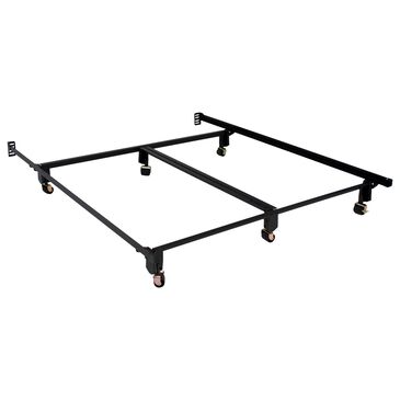 Home by Hollywood Twin Inst-a-Matic Bed Frame in Black, , large