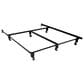 Home by Hollywood Twin Inst-a-Matic Bed Frame in Black, , large