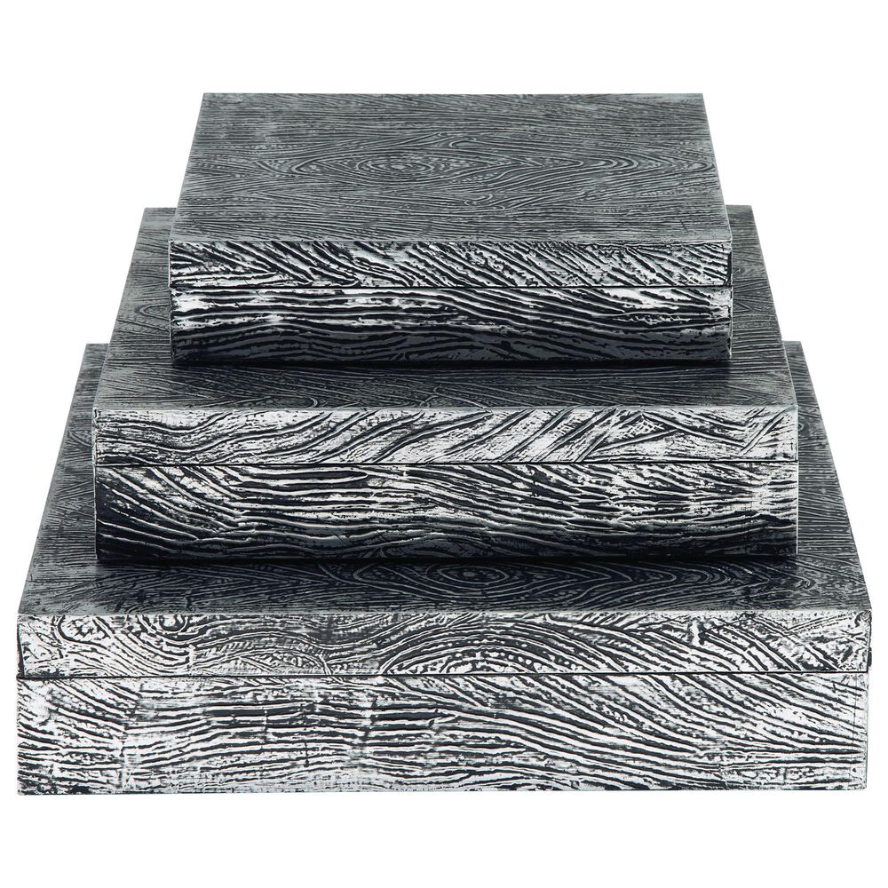 Ashley Keldy 3-Piece Box Set in Antique Pewter, , large