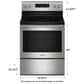 Maytag 30" Freestanding Electric Range in Fingerprint Resistant Stainless Steel, , large