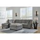 Ashley Marleton RAF Full Sofa Sleeper in Gray, , large