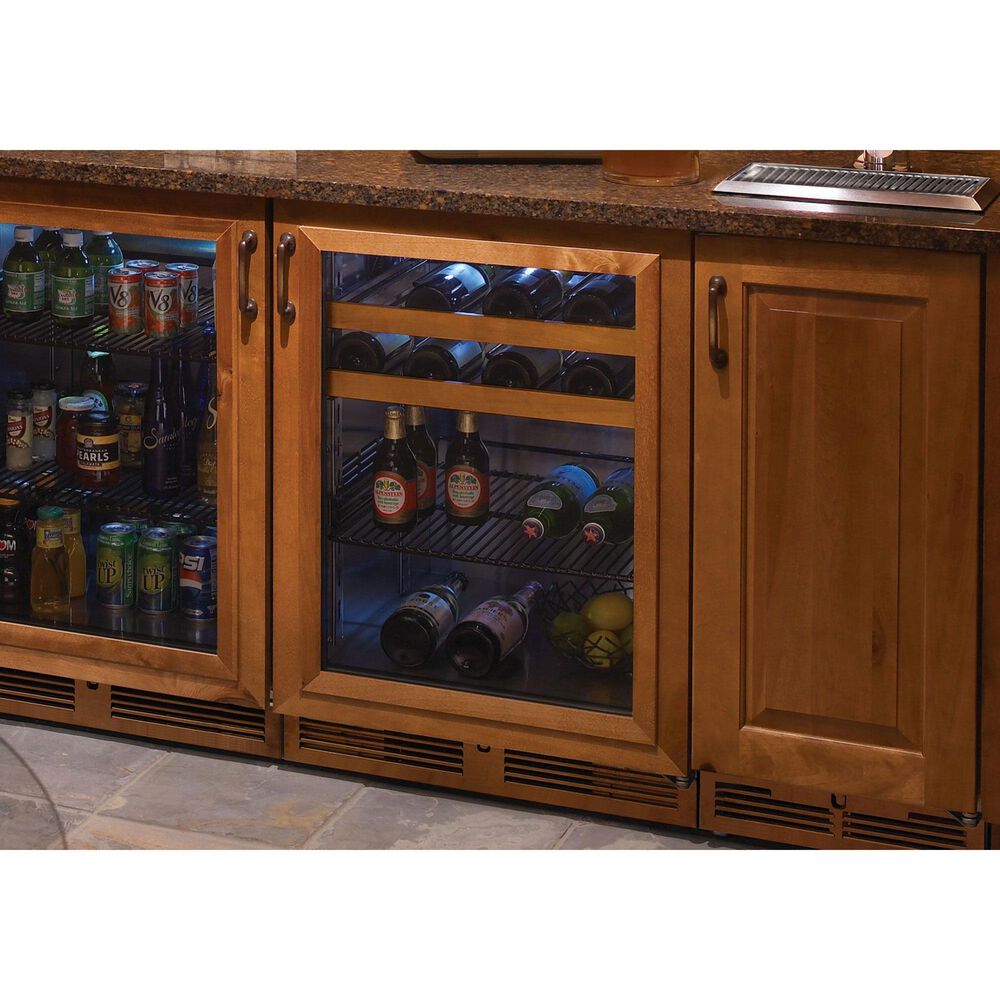 Perlick Signature 5.2 Cu. Ft. Indoor Beverage Center with Right Hinge Glass Door in Stainless Steel and Panel Ready, , large