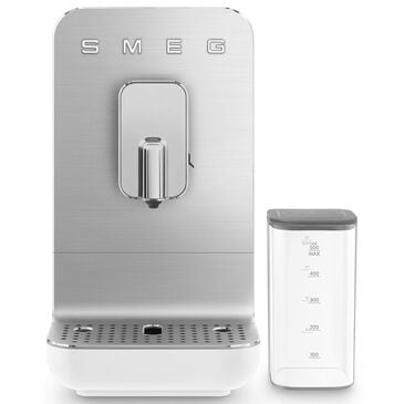 SMEG 47 Oz Automatic Coffee Machine in Matte White, , large