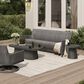 Ebel Outdoor Furniture Siena Outdoor Sofa in Fog and Smoke, , large