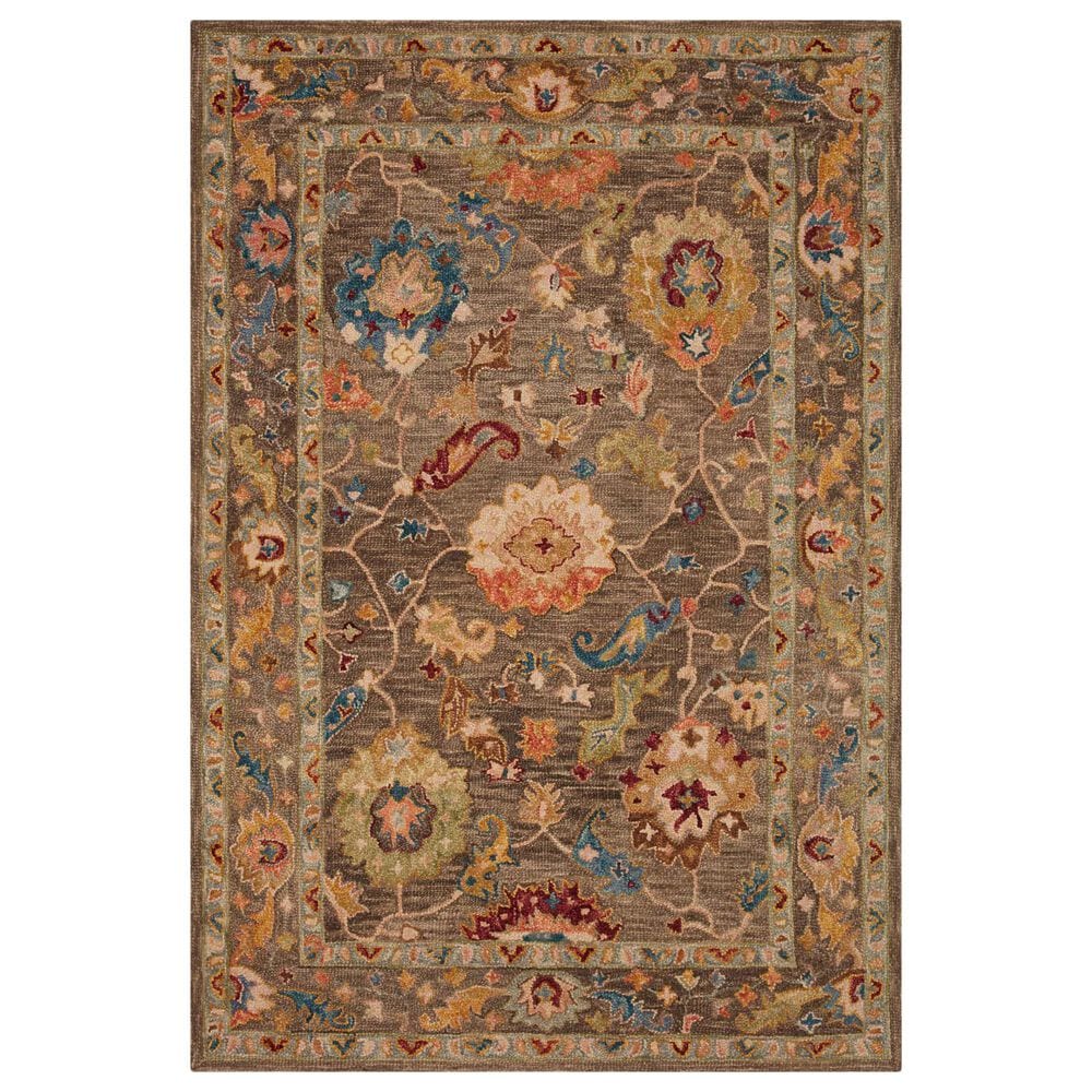 Loloi Padma PMA-01 3" Round Charcoal Area Rug, , large