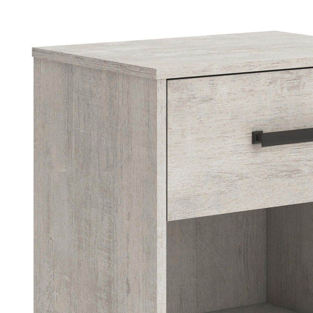 Ashley Shawburn 1-Drawer Nightstand in Light Gray, , large