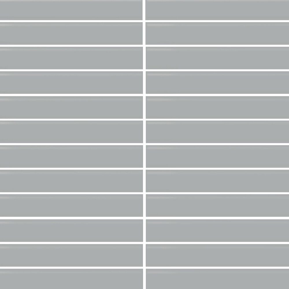 Dal-Tile Color Wheel Desert Gray 12&quot; X 10&quot; Ceramic Mosaic Sheet, , large