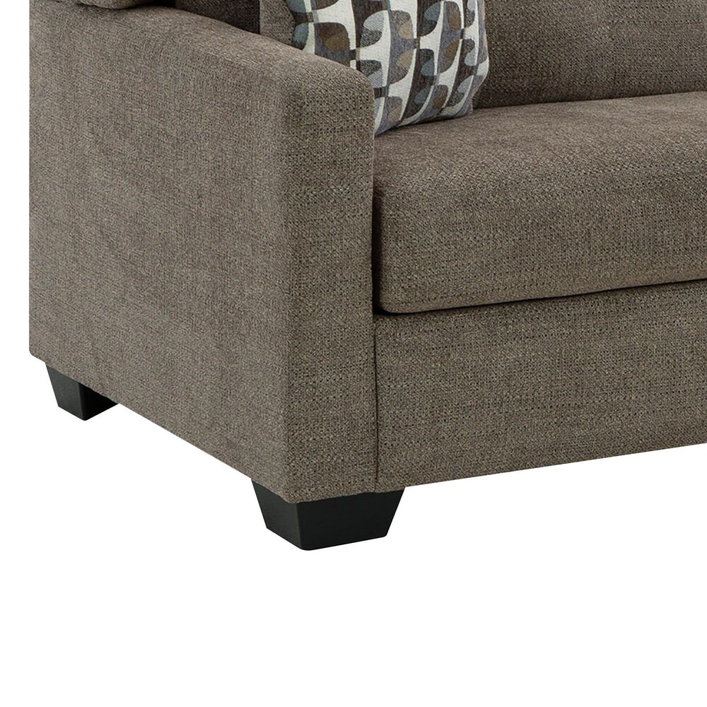 Ashley Mahoney 2-Piece Right Facing Sectional with Chaise in Chocolate, , large