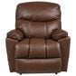 La-Z-Boy Morrison Leather Manual Rocking Recliner in Brown, , large