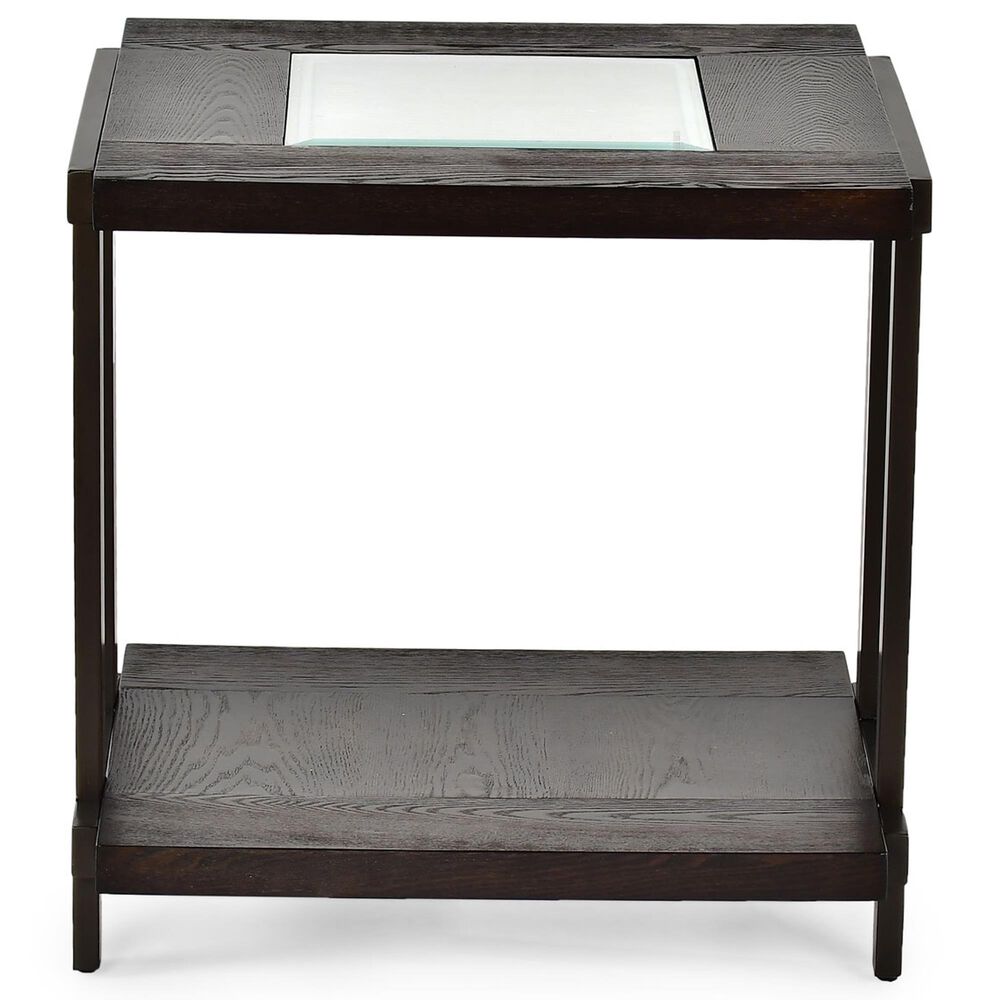 Steve Silver Furniture Terrell End Table in Smoky Brown, , large