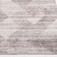 Central Oriental Rugease Velveteen Nella Gray and Ivory 2"3" x 6" Runner, , large