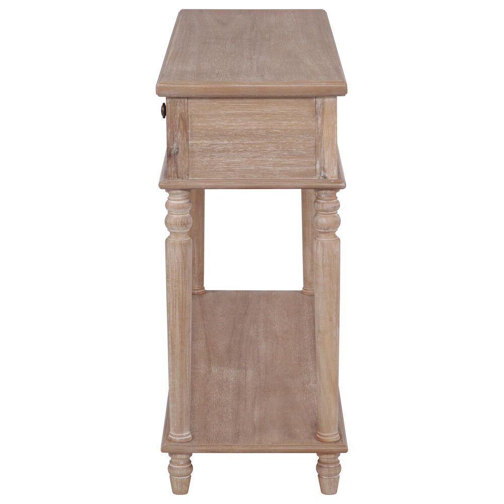 Linon Home Decor Mcghie Console Table in Brushed Grey, , large