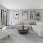 Feizy Rugs Corwin 3"6" x 5"6" Silver and Ivory Area Rug, , large