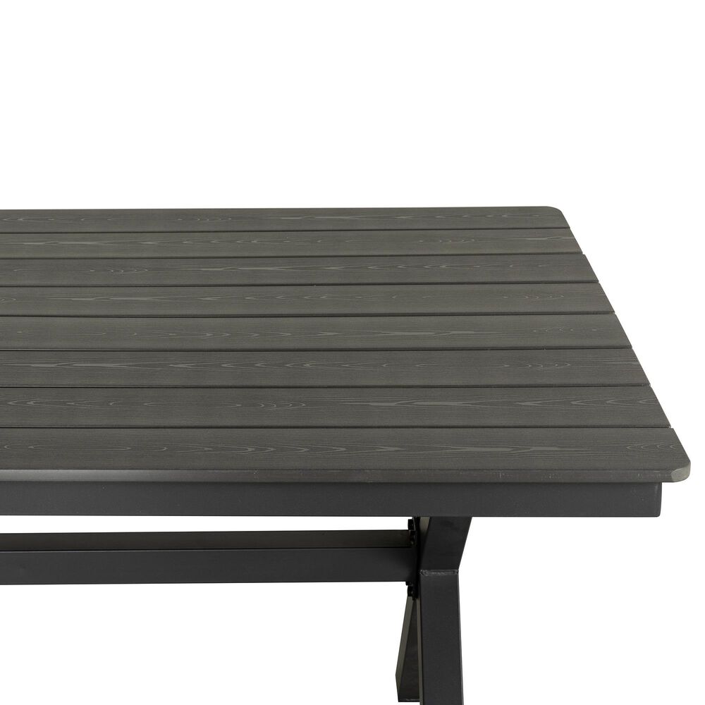 Global Note Collections Bella Alum Dining Table, , large