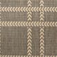 Nourison Horizon Charcoal 2" x 6" Indoor/Outdoor Runner, , large