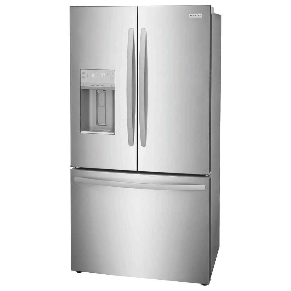 Frigidaire 4 PC Kitchen Package with 22.6 Cu. Ft. Counter-Depth French Door Refrigerator, 30&quot; Front Control Electric Range Ceramic with Top Convection, 1.8 Cu. Ft. OTR Microwave, and 24&quot; Built-In Dishwasher with DishSense and MaxDry, , large