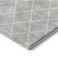 Dalyn Rug Company The Reserve TR15 Silver 9" x 12" Indoor/Outdoor Area Rug, , large