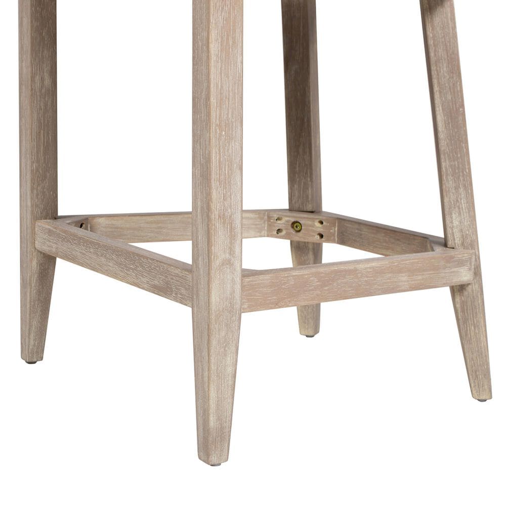 Jennifer Taylor Home Newport 26.5" Counter Stool with Neutral Gray Cushion in Brushed Natural, , large