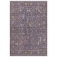 Dalyn Rug Company Hatay HY5 10" x 14" Eggplant Area Rug, , large