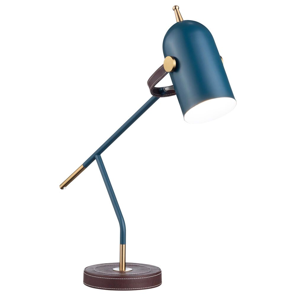 Crestview Collection Pippin Task Lamp in Deep Teal, , large
