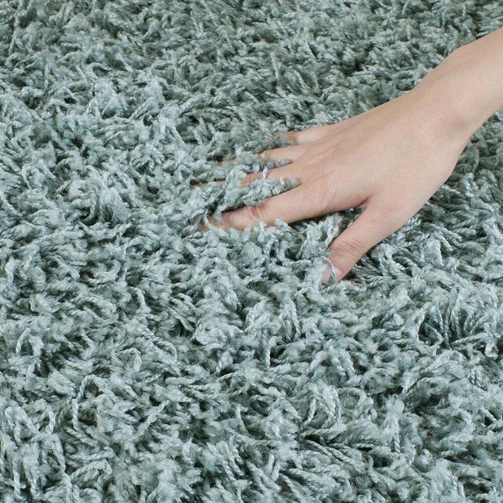 Safavieh Athens Shag SGA119D-28 2&#39;3&quot; x 8&#39; Seafoam Runner, , large