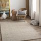 Surya Aiden 5" x 7"6" Gray and Ivory Area Rug, , large