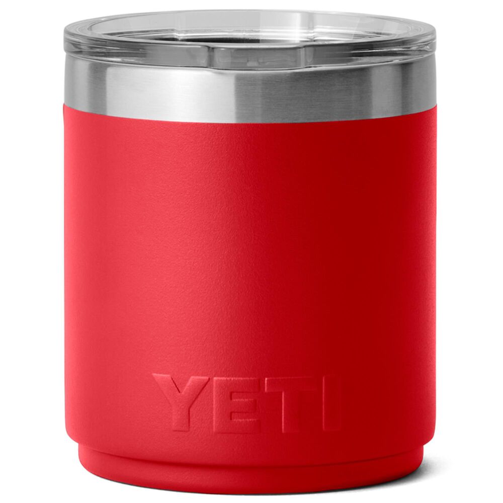 YETI Rambler 10 Oz Stackable Lowball with MagSlider Lid in Rescue Red, , large
