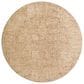 Surya Masterpiece MPC-2300 Beige, Tan and Medium Brown 6"7" Round Area Rug, , large