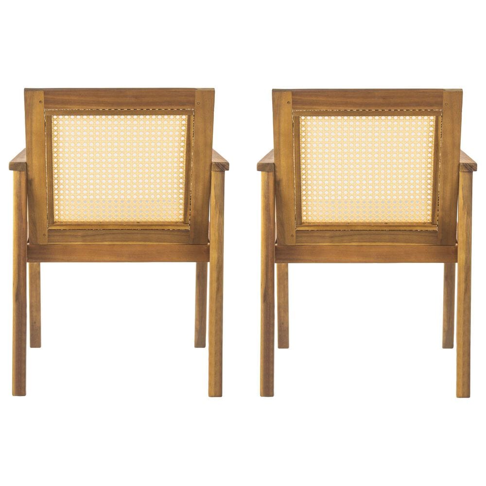 Hearth and Haven Preston Outdoor Dining Chair in Beige (Set of 2), , large