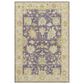 Dalyn Rug Company Hatay HY2 5" x 7"6" Eggplant Area Rug, , large