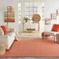 Nourison Positano 9" x 12" Terracotta Indoor/Outdoor Area Rug, , large
