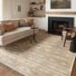 Angela Rose Rivers 3"6" x 5"6" Natural and Ivory Area Rug, , large