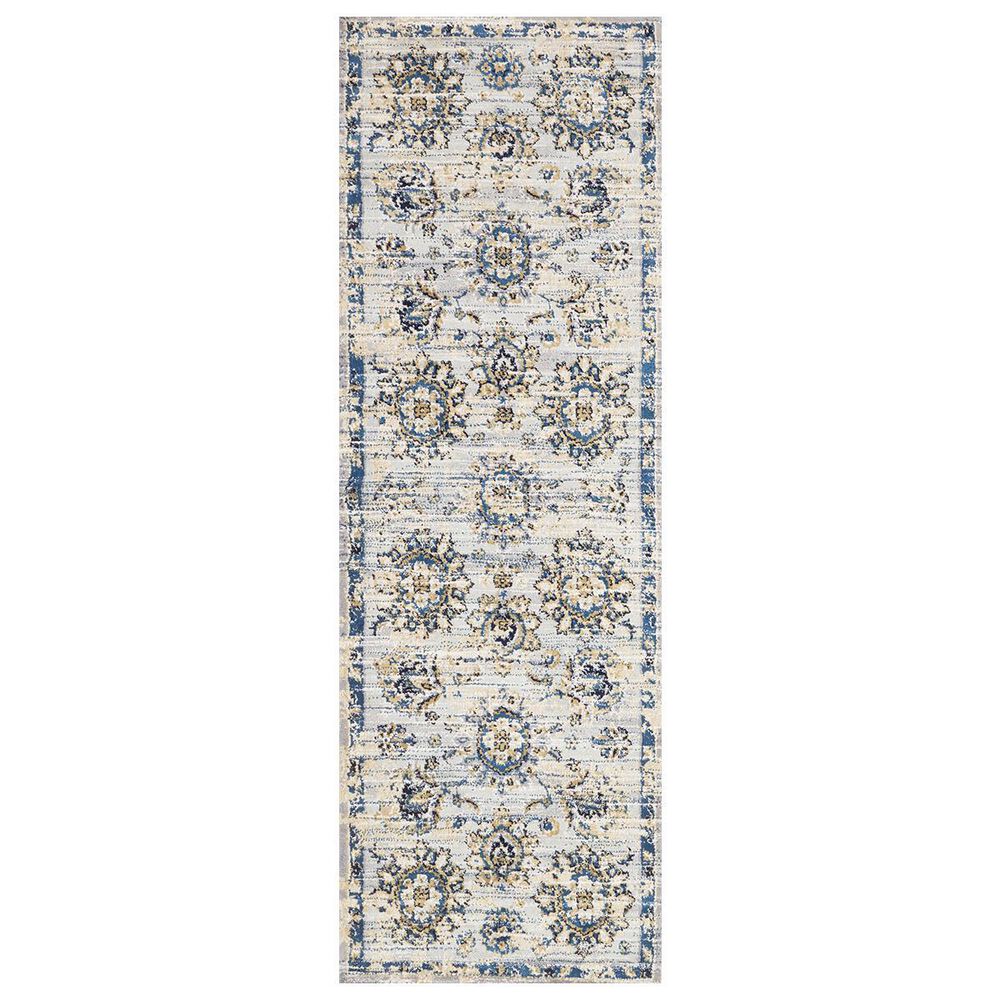 Loloi Torrance TC-05 2"7" x 10" Grey/Navy Runner, , large