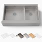 Kohler Strive 35.5" Undermount Double-Bowl Kitchen Sink in Stainless Steel, , large