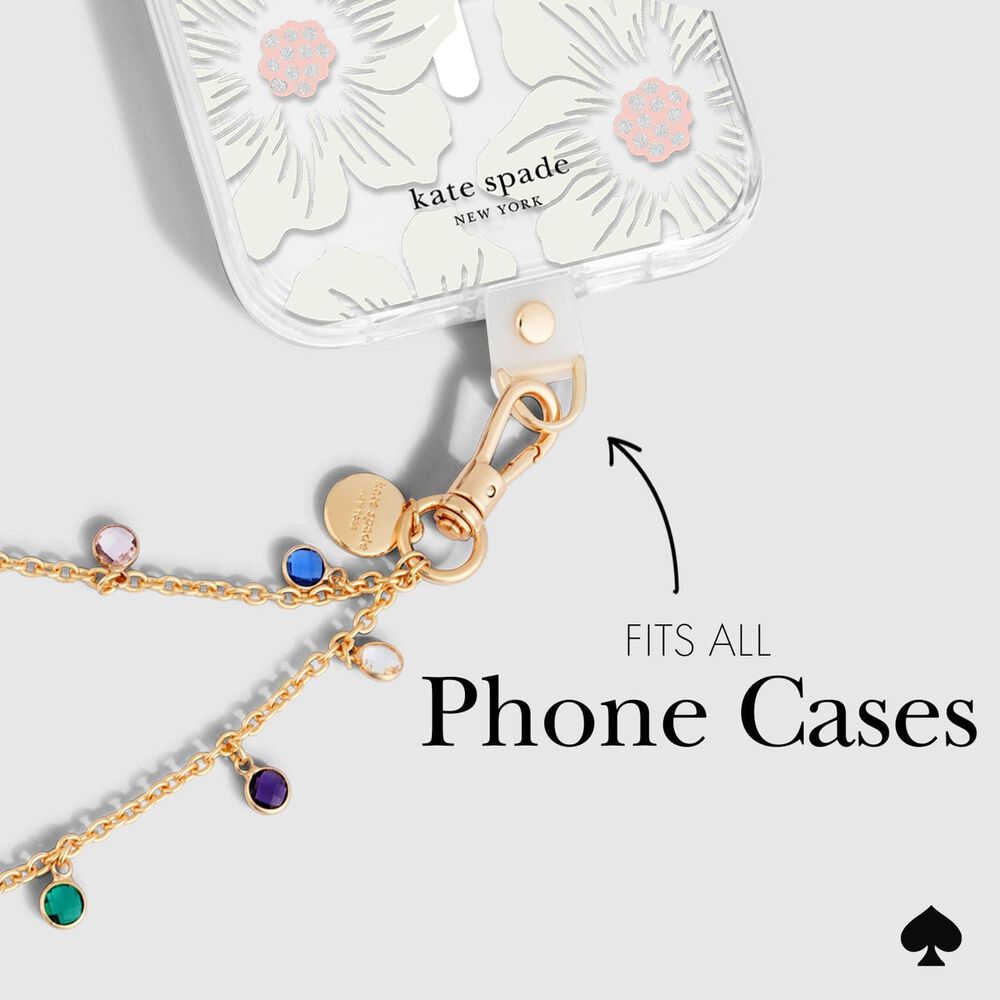 Kate Spade Phone Charm in High Shine, , large
