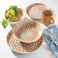 Oxford Contempo Caribbean Stoneware 20-Piece Dinnerware Set in Beige, Terracota and Blue, , large