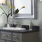Shaw Geoscape Hexagon Light Grey 11.22" x 10.43" Ceramic Mosaic Sheet, , large