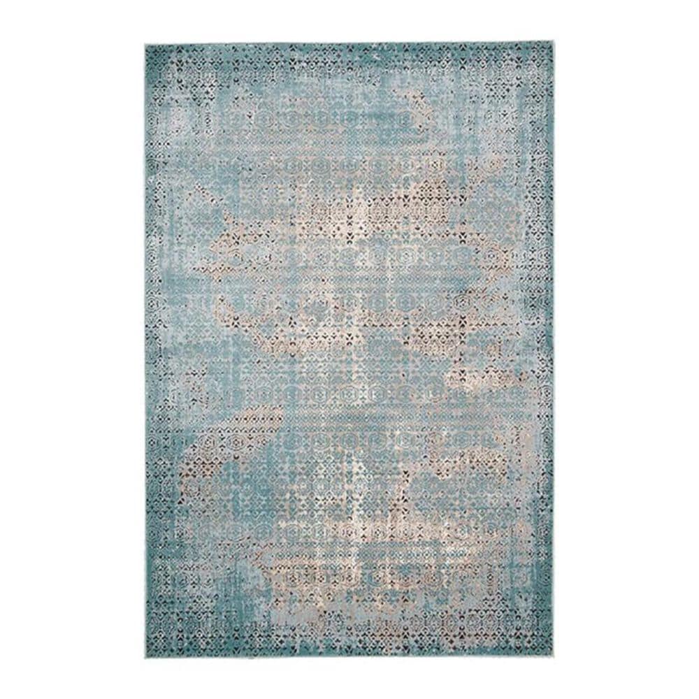 Nourison Karma KRM01 3"9" x 5"9" Blue Area Rug, , large