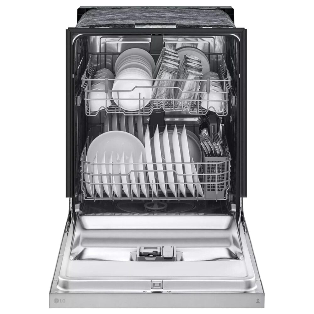 LG 3-Piece Kitchen Package with 1.7 Cu. Ft. Microwave Oven and Electric Range in Stainless Steel, , large