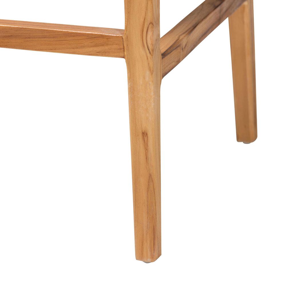 Baxton Studio Storsel Bar Stool in Natural (Set of 2), , large