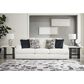 Ashley Karinne Stationary Sofa and Loveseat Set in Linen, , large