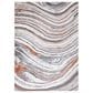 Safavieh Cyrus Shag CYR134F CYRUS SHAG 8" x 10" Grey and Rust Area Rug, , large