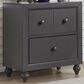 Belle Furnishings Cottage View Nightstand in Dark Gray, , large