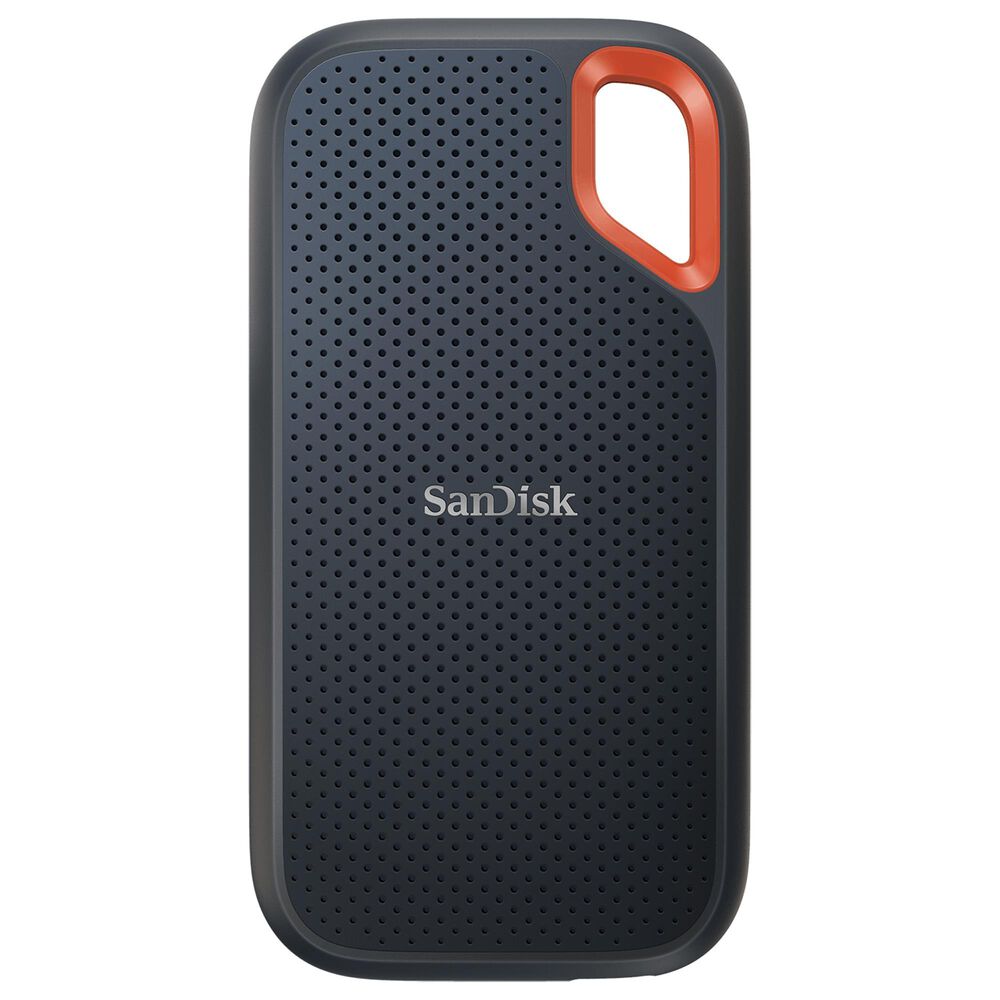 Sandisk 500GB Extreme Portable SSD V2 External Hard Drive in Black, , large