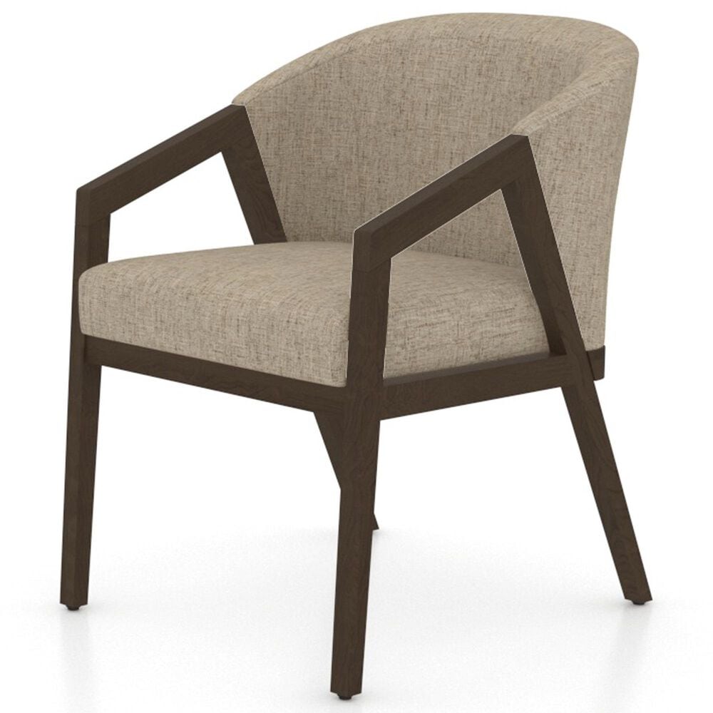 Canadel Modern Arm Chair in Hazelnut Washed, , large