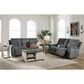 Ashley Barnsana Power Reclining Sofa in Gravel, , large